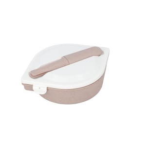 LONCHERA ECO PIANA ROSA KTC 602 P (PLÁSTICO / FIBRA DE AGAVE)(P)