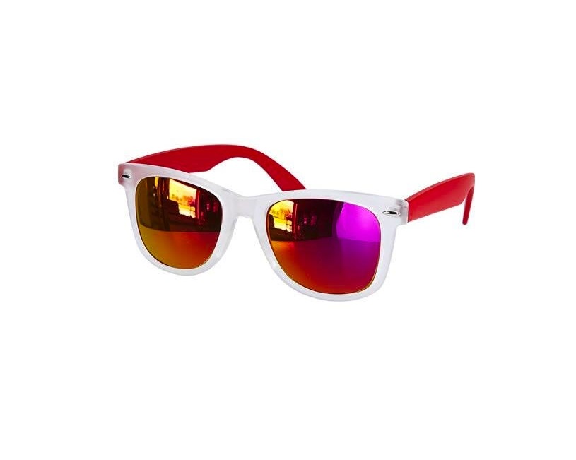 LENTES MIRROR ROJO LEN 005 R (PLÁSTICO)(P)