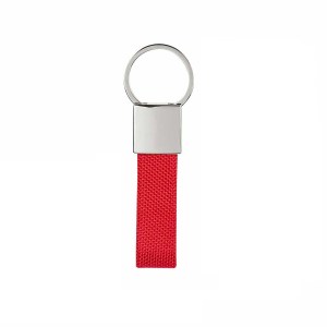 LLAVERO GLASDTONE ROJO M 4180 R (METAL / TELA)(P)