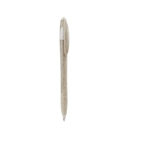 BOLÍGRAFO ANTIMICROBIANO PROTECT BEIGE SH 1155 BE (PLÁSTICO / FIBRA DE TRIGO)(P)