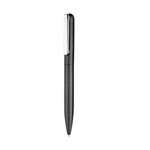 BOLÍGRAFO RIGA NEGRO METALICO SH 1245 N (ACERO INOXIDABLE)(P)