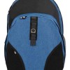 MOCHILA VICTORY AZUL JASPEADO SIN 010 AJ (POLIÉSTER)(P)