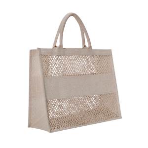 BOLSA ANTONELA HUESO SIN 237 H (YUTE / ALGODÓN)(P)
