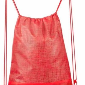 BOLSA-MOCHILA BAZMAN ROJO SIN 322 R (NON WOVEN)(P)