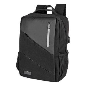 MOCHILA BABEL NEGRO SIN 401 N (POLIÉSTER / PVC)(P)
