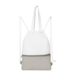 BOLSA-MOCHILA FUSETA GRIS SIN 405 G (POLIÉSTER)(P)
