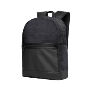 MOCHILA CON VINIL NEGRO SIN 505 N (POLIÉSTER / VINIL)(P)