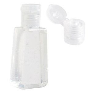SANITIZANTE EN BOTE CUADRADO BLANCO TRASLUCIDO SLD 041 B (PLÁSTICO)(P)