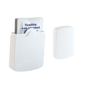 ESTUCHE GRANDE PADS ALCOHOL BLANCO SLD 054 B (PLÁSTICO)(P)
