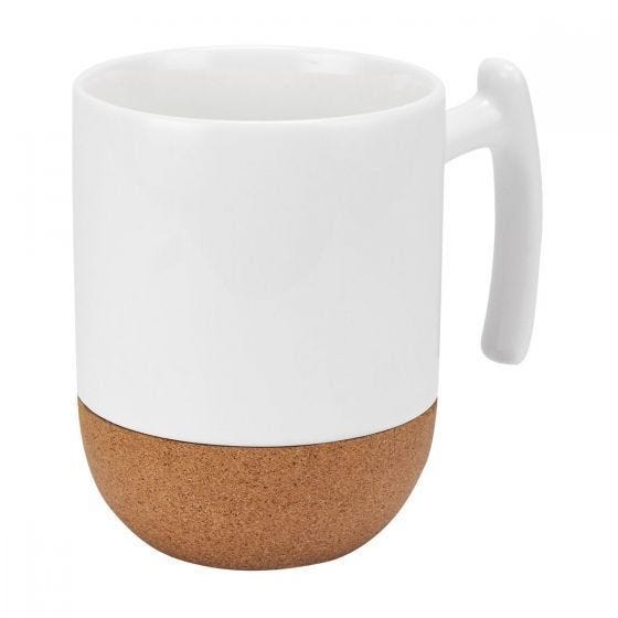 TAZA BIKANER BLANCO TAZ 038 B (PORCELANA / CORCHO)(P)