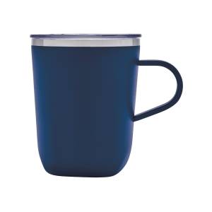 TAZA MINI METÁLICA AZUL TAZ 049 A (ACERO INOXIDABLE / PLÁSTICO)(P)