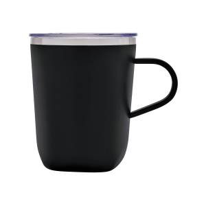 TAZA MINI METÁLICA NEGRO TAZ 049 N (ACERO INOXIDABLE / PLÁSTICO)(P)