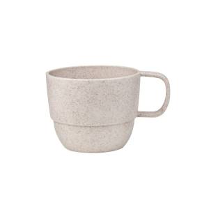 TAZA ECO EVERTON BEIGE TAZ 052 BE (PLÁSTICO / FIBRA DE TRIGO)(P)