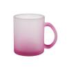 TAZA DE VRIDIO SUBLIMACIÓN ROSA TAZ 053 P (VIDRIO)(P)