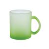 TAZA DE VRIDIO SUBLIMACIÓN VERDE TAZ 053 V (VIDRIO)(P)