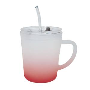 TAZA BANAO ROJO TAZ 059 R (VIDRIO / PLÁSTICO / SILICÓN)(P)