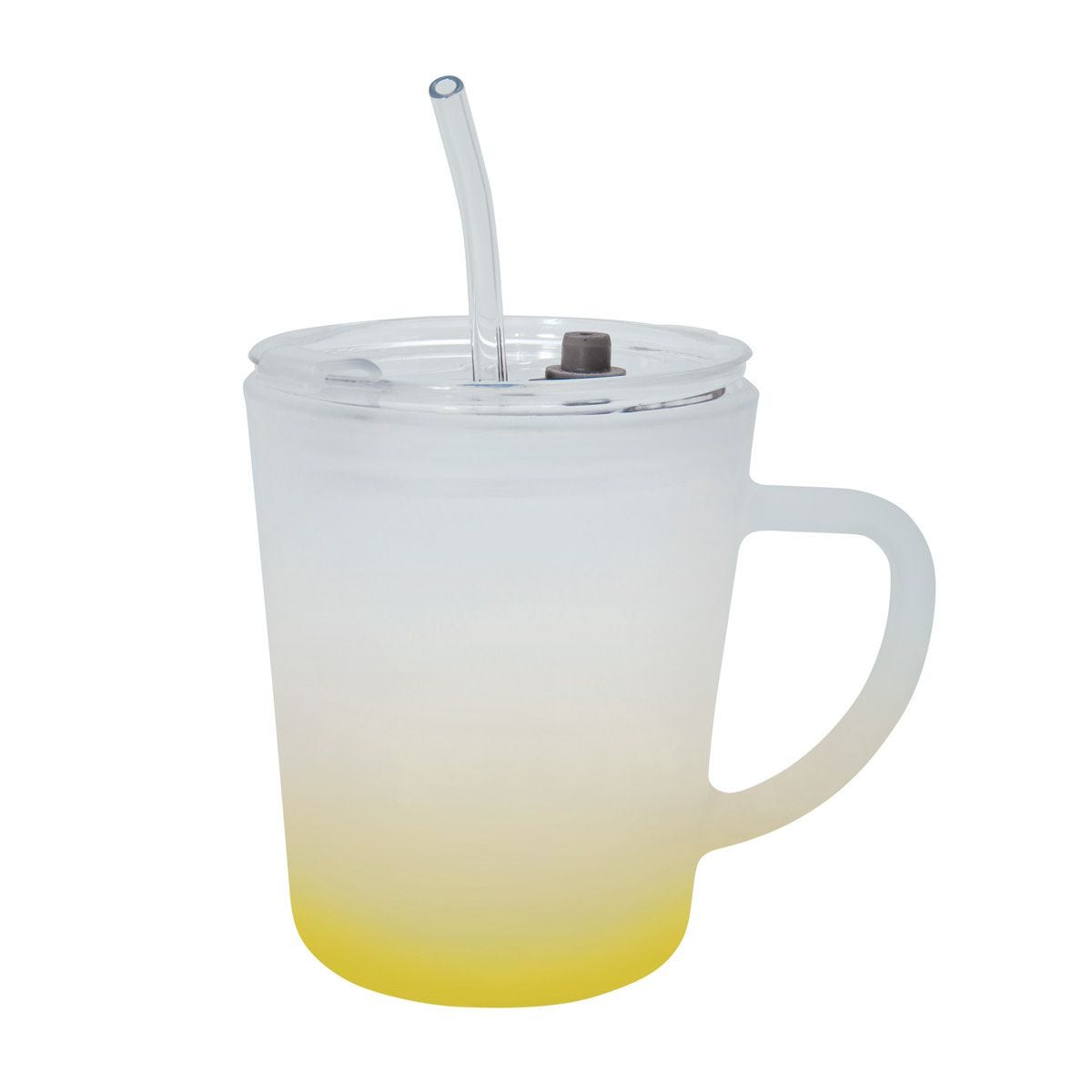 TAZA BANAO AMARILLO TAZ 059 Y (VIDRIO / PLÁSTICO / SILICÓN)(P)