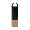Termo Bambus Negro TMPS 109 N (Acero inoxidable / bambú / plástico)(P)