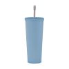 TERMO METÁLICO CON POPOTE AZUL PASTEL TMPS 149 AP (ACERO INOXIDABLE / PLÁSTICO / SILICÓN)(P)