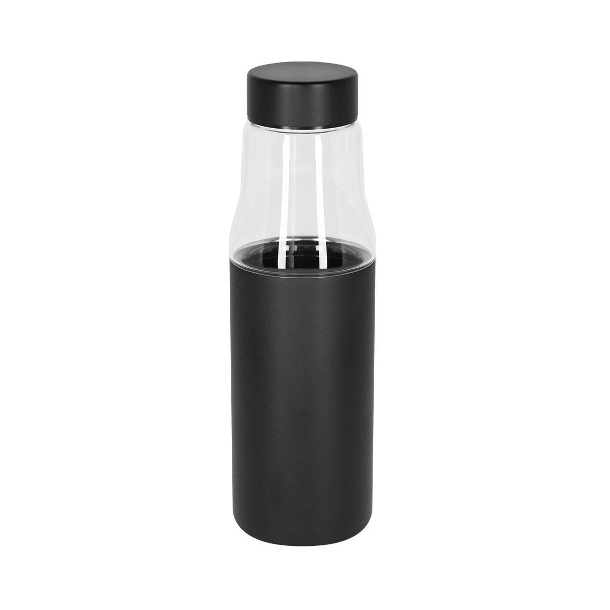 TERMO CON VIDRIO KAAP NEGRO TMPS 158 N (VIDRIO / ACERO INOXIDABLE / PLÁSTICO)(P)