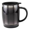 TAZA TÉRMICA BURGOS NEGRO TMPS 26 N (PLÁSTICO / ACERO INOXIDABLE)(P)