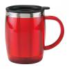 TAZA TÉRMICA BURGOS ROJO TMPS 26 R (PLÁSTICO / ACERO INOXIDABLE)(P)