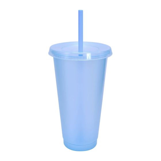 Vaso Jas Azul Pastel TMPS 744 AP (Plástico)(P)