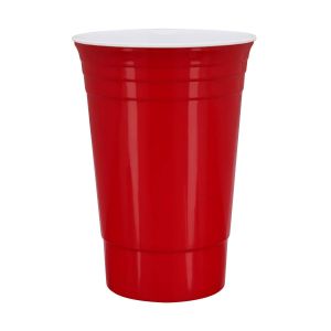 VASO CERVECERO ROJO TMPS 119 R (PLÁSTICO)(P)
