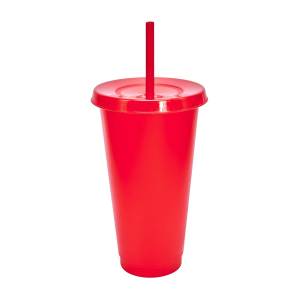 VASO JAS ROJO TMPS 744 R (PLÁSTICO)(P)