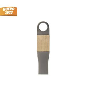 USB DEART 16 GB BEIGE USB 332 BE (MADERA / METAL)(P)