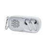 BOCINA CON EARBUDS BLANCO Z 1260 B (PLÁSTICO)(P)