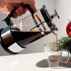 PRENSA PRESS NEGRO (HO 058 - VIDRIO/ACERO INOX/PLÁSTICO)(F)