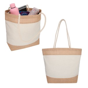 BOLSA ZANTE UNICO (BL 107 - ALGODÓN / YUTE)(F)