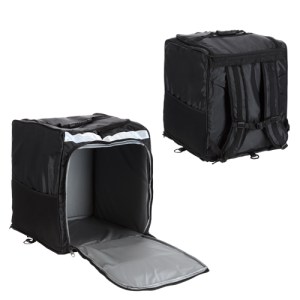 MALETA DELIVER NEGRO (BL 115 - POLIÉSTER)(F)