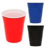 VASO PARTY NEGRO (T 167 - POLIPROPILENO)(F)