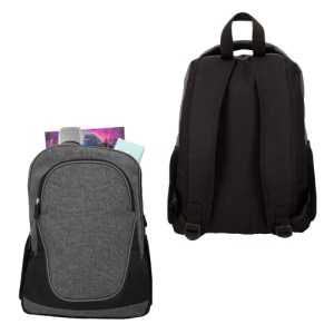 MOCHILA SPARTACUS GRIS (BL 128 - POLIÉSTER)(F)
