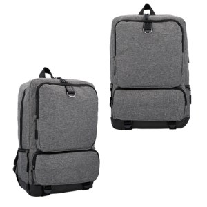 MOCHILA TORETTO GRIS (BL 096 - POLIÉSTER)(F)