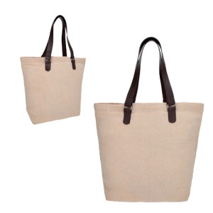 BOLSA CORFU UNICO (BL 126 - CURPIEL / YUTE)(F)