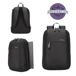 MOCHILA INTELLECT ESSENTIAL NEGRO (BL 103 - POLIÉSTER)(F)