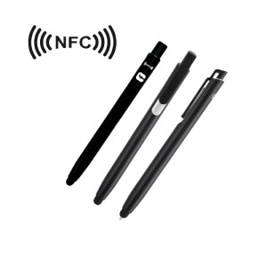 BOLÍGRAFO NFC NEGRO (NP 21003 - PLÁSTICO)(F)