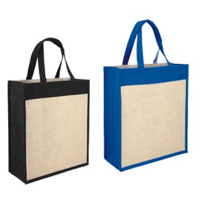 BOLSA PALM AZUL (BL 059 - YUTE)(F)