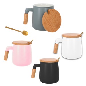 TAZA BRULE BLANCO (HO 088 - BAMBÚ / CERÁMICA)(F)