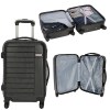 Maleta Rony Negro (BL 037 - plástico)(F)