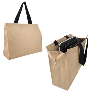 BOLSA ZIPPER UNICO (BL 065 - YUTE)(F)
