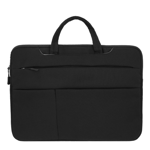 BL083_NEGRO Portafolio Lap Gris (BL 083 – poliéster/felpa)(F)