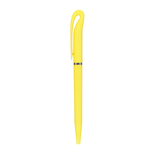BP8452_AMARILLO Bolígrafo Flamenco Amarillo (BP-8452 – plástico)(F)