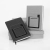 LIBRETA BARCELONA GRIS (O 086 - POLIURETANO)(F)