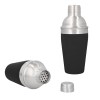 SHAKER TONIC NEGRO (HO 037 - ACERO INOX/RUBBER)(F)