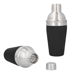 SHAKER TONIC NEGRO (HO 037 - ACERO INOX/RUBBER)(F)
