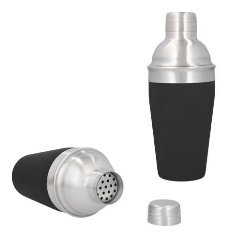 SHAKER TONIC NEGRO (HO 037 - ACERO INOX/RUBBER)(F)